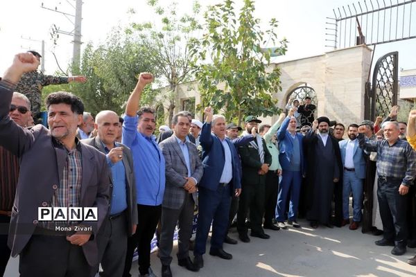 راهپیمایی مردم ولایت‌مدار گلستان در حمایت از مردم فلسطین