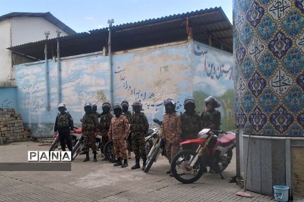 راهپیمایی حمایت از مردم مظلوم غزه در شهرستان میاندورود