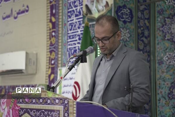 راهپیمایی حمایت از مردم مظلوم غزه در شهرستان میاندورود