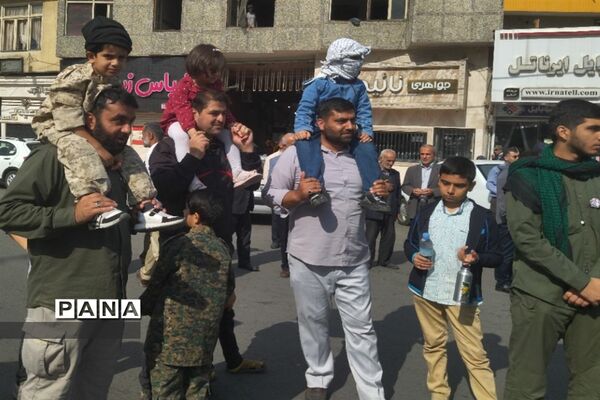 آمل یک صدا در حمایت از فلسطین