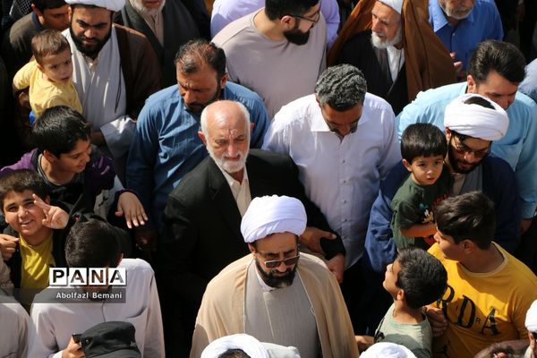 راهپیمایی مردم قم در حمایت از مبارزان فلسطینی