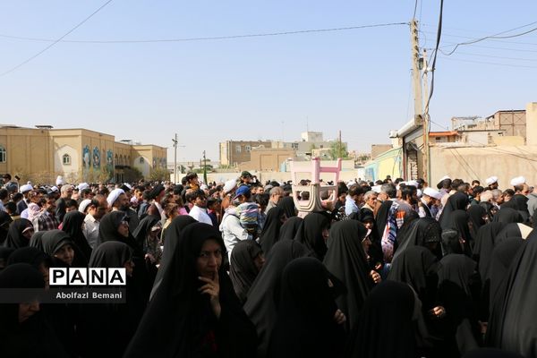 راهپیمایی مردم قم در حمایت از مبارزان فلسطینی