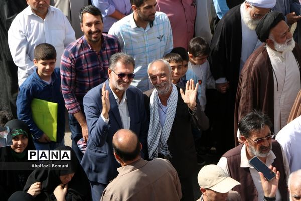 راهپیمایی مردم قم در حمایت از مبارزان فلسطینی