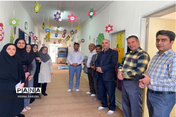 بازدید رئیس اداره آموزش و پرورش استثنایی ازمدارس شهرستان ششتمد