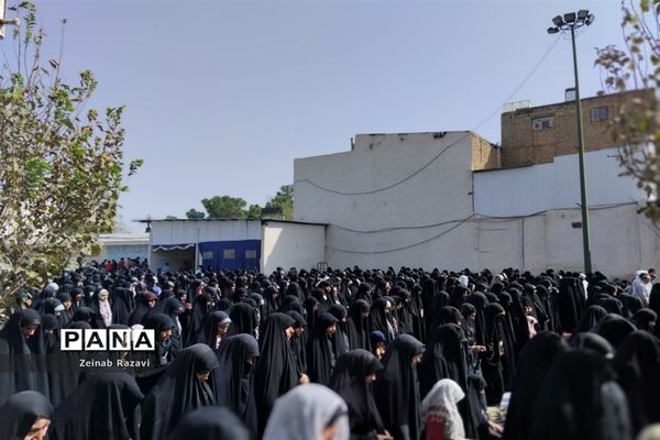 حضور کودکان و نوجوانان قمی در راهپیمایی حمایت از ملت فلسطین