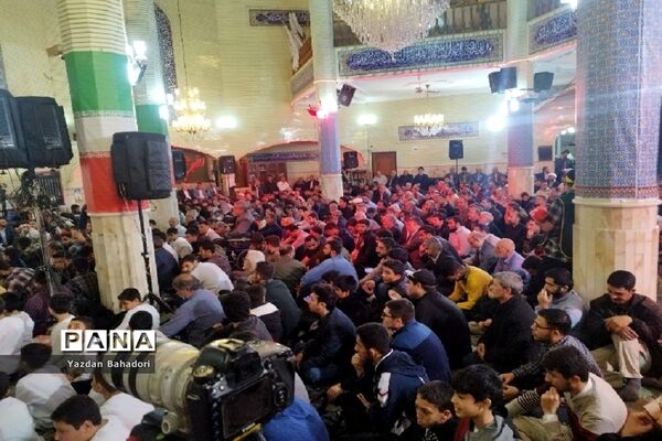 یادواره شهدای مدافع حرم مسجد امیرالمومنین (ع) کهنز