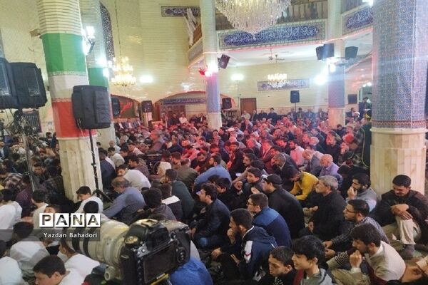 یادواره شهدای مدافع حرم مسجد امیرالمومنین (ع) کهنز