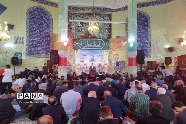 یادواره شهدای مدافع حرم مسجد امیرالمومنین (ع) کهنز