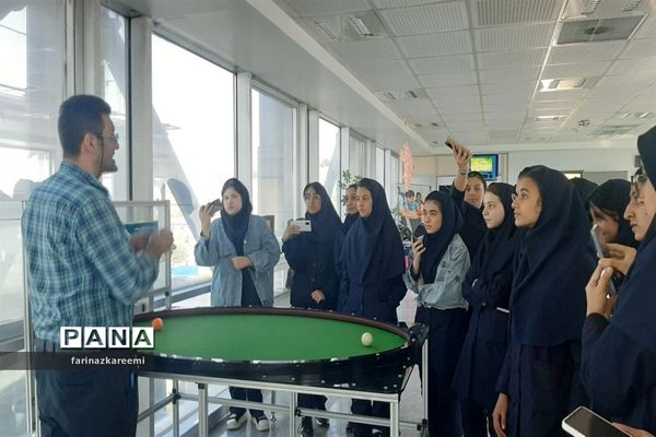 اردوی یک‌روزه علمی_تربیتی دانش‌آموزان دبیرستان هفده شهریور شهرستان فیروزکوه در پارک علوم و فناوری پردیس