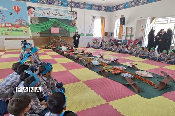 جشن قرآن دانش‌آموزان پایه اول ابتدایی در شهرستان مهریز