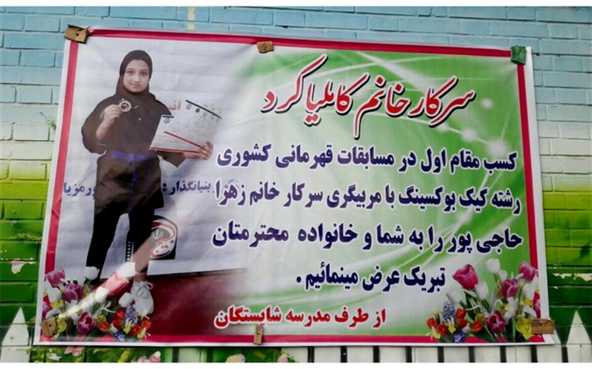 کسب مقام اول در مسابقات کشوری کیک بوکسینگ توسط دانش‌آموز مدرسه شایستگان ملارد