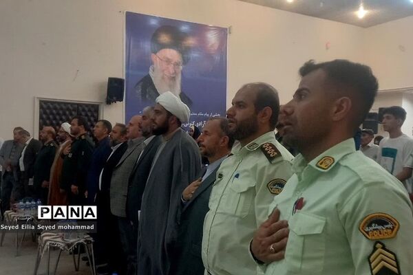 آیین تکریم و معارفه فرمانده حوزه ۳۳۷ حضرت علی اکبر(ع) سپاه ناحیه حضرت عبدالعظیم حسنی(ع)