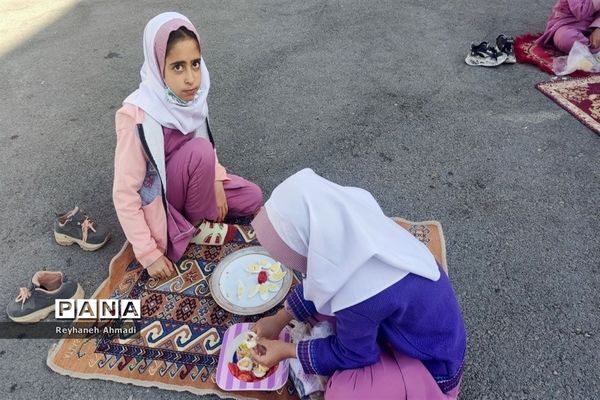صبحانه سلامت در دبستان بوستان شهرستان بن