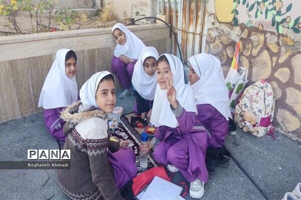 صبحانه سلامت در دبستان بوستان شهرستان بن