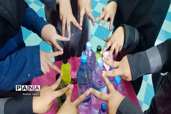 پویش اهدای آب به مردم مظلوم فلسطین درمدارس شهرستان اسلامشهر