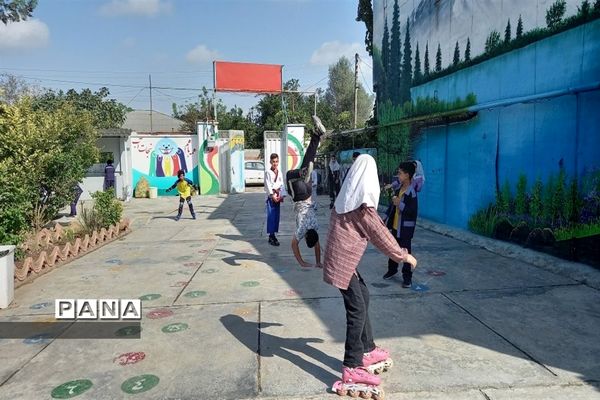 المپیاد ورزشی درون مدرسه‌ای دبستان نظام الملک روستای کروا قائمشهر