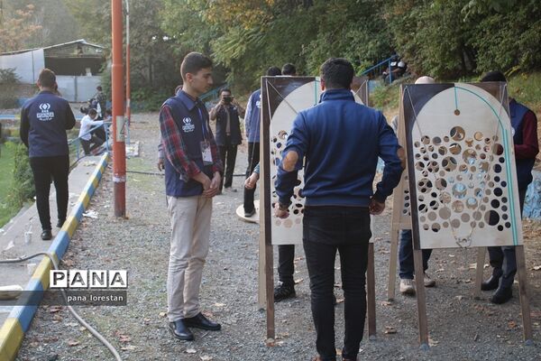 برگزاری بازی‌های تاما توسط دانش‌آموزخبرنگاران پانای لرستان در اردوگاه شهید باهنر تهران