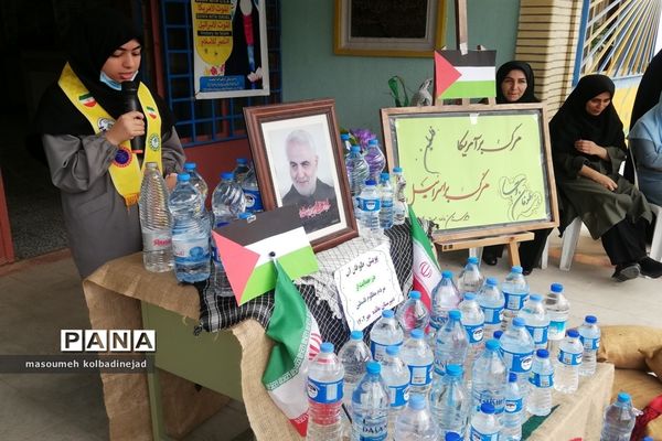 پویش طوفان آب در دبیرستان مائده گلوگاه