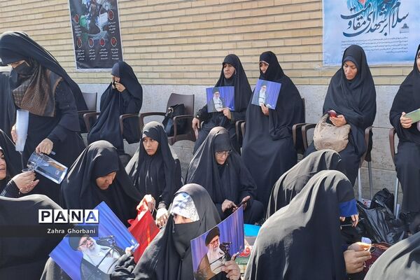 تجمع بانوان حوزوی در محکومیت جنایات رژیم صهیونیستی