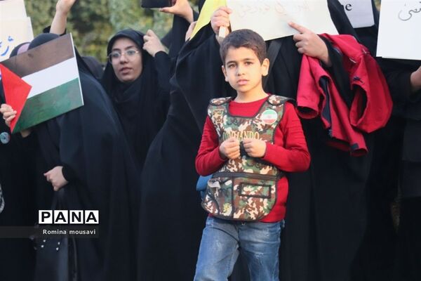 اجتماع طلاب، دانشجویان، دانش‌آموزان به درخواست گروه‌های مقاومت فلسطین
