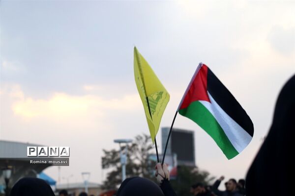 اجتماع طلاب، دانشجویان، دانش‌آموزان به درخواست گروه‌های مقاومت فلسطین