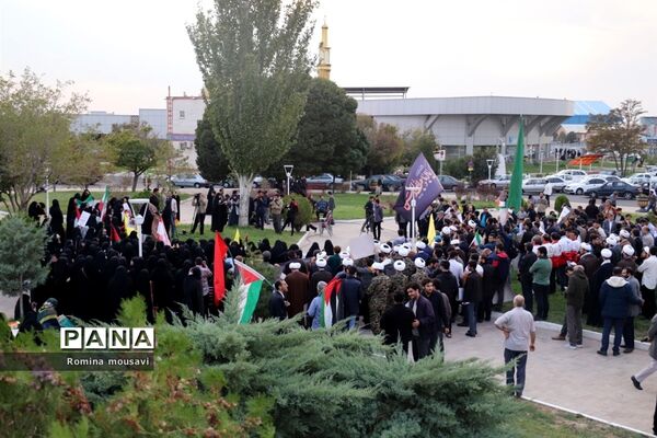 اجتماع طلاب، دانشجویان، دانش‌آموزان به درخواست گروه‌های مقاومت فلسطین