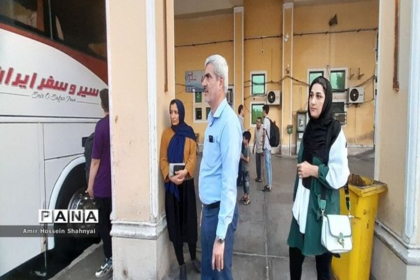 اعزام دانش‌آموزان پسر استان بوشهر به دوره کشوری آموزش خبرنگاران پانا