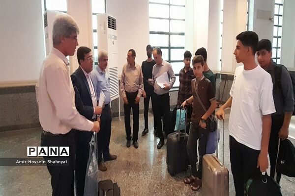 اعزام دانش‌آموزان پسر استان بوشهر به دوره کشوری آموزش خبرنگاران پانا