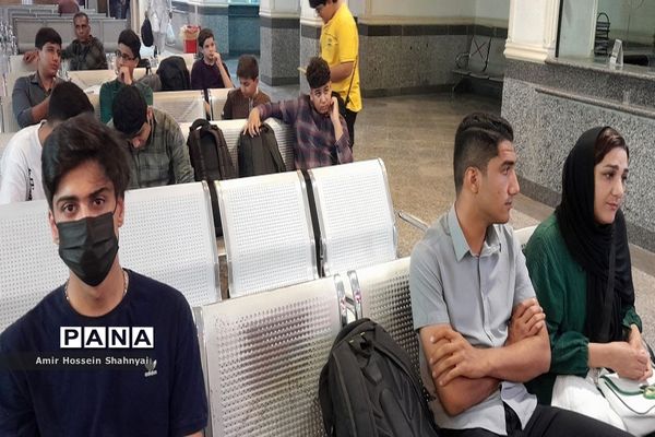 اعزام دانش‌آموزان پسر استان بوشهر به دوره کشوری آموزش خبرنگاران پانا