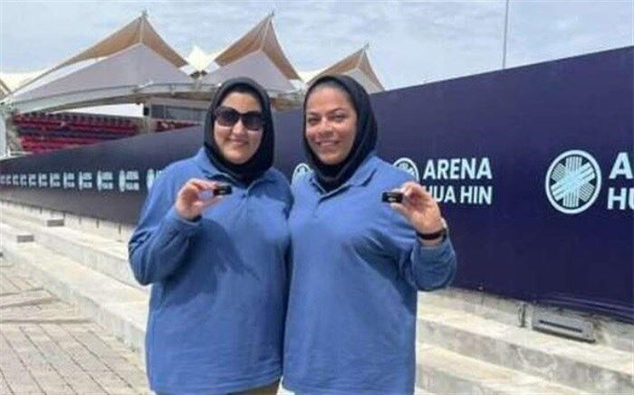 افتخار‌آفرینی دو بانوی ایرانی با دریافت نشان سفید داوری تنیس