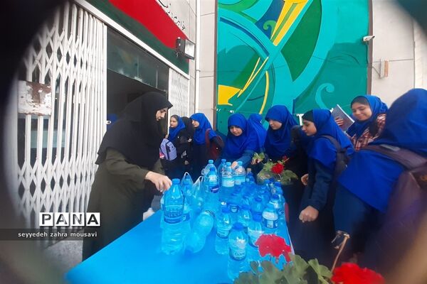 پویش طوفان آب در ساری