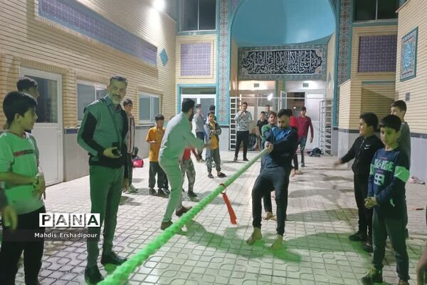 برگزاری مسابقات ورزشی در شهرک شهید درخشان رابط کریم