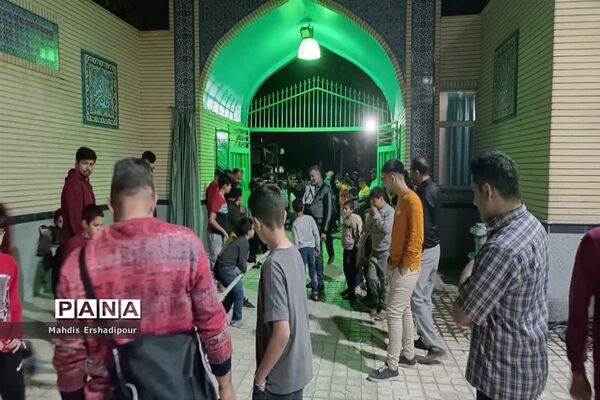 برگزاری مسابقات ورزشی در شهرک شهید درخشان رابط کریم