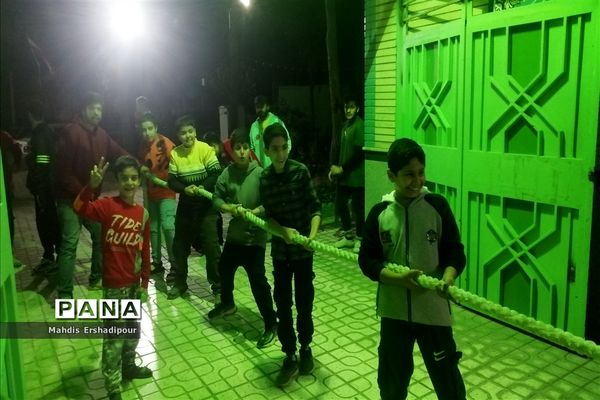 برگزاری مسابقات ورزشی در شهرک شهید درخشان رابط کریم