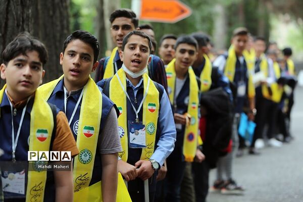 آیین افتتاحیه اردوی ملی آموزش دانش‌آموز خبرنگاران خبرگزاری پانا(ویژه پسران)