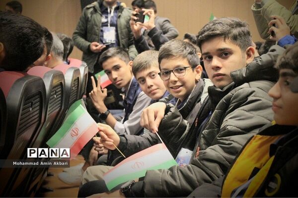 حضور پسران خبرنگار پانا شهرستان‌های تهران در اردوی ملی آموزش دانش‌آموز خبرنگاران