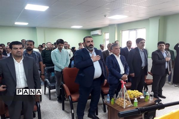افتتاح مدرسه ۱۲ کلاسه مهر عظام در آبادان