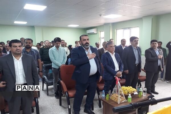افتتاح مدرسه ۱۲ کلاسه مهر عظام در آبادان