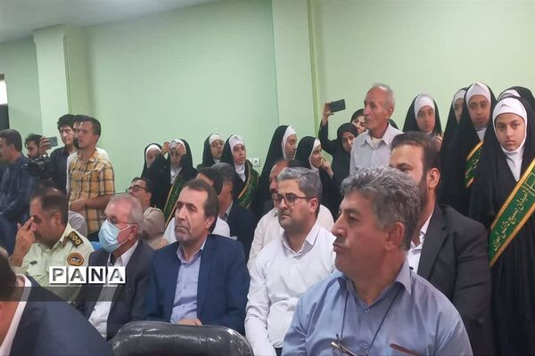 افتتاح مدرسه ۱۲ کلاسه مهر عظام در آبادان