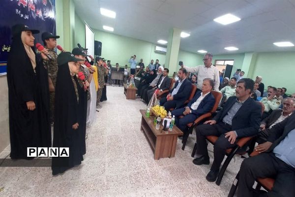 افتتاح مدرسه ۱۲ کلاسه مهر عظام در آبادان