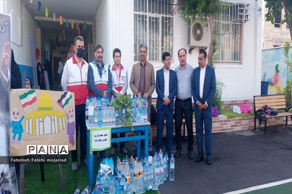 پویش طوفان آب  در بوشهر