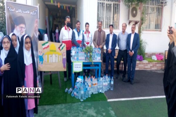 پویش طوفان آب  در بوشهر