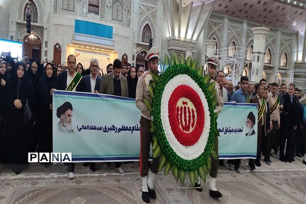 مراسم میثاق انجمن اولیا مدارس شهرستان‌های استان تهران با امام راحل