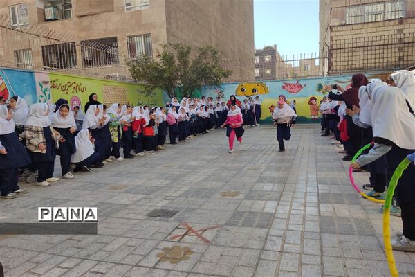 مسابقات ورزشی در دبستان دخترانه سارا ملارد