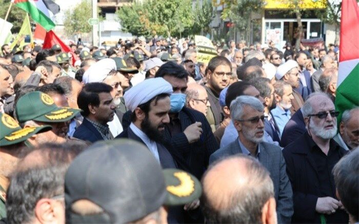 جامعه فرهنگی و دانش‌آموزی استان البرز حامی مردم فلسطین هستند
