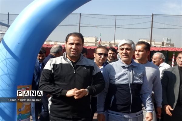 آیین آغاز مسابقات ورزشی دانش‌آموزان سراسر کشور به میزبانی آموزش و پرورش منطقه9 شهر تهران