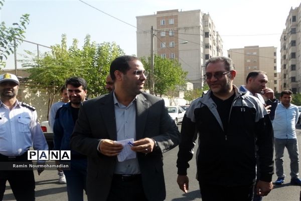 آیین آغاز مسابقات ورزشی دانش‌آموزان سراسر کشور به میزبانی آموزش و پرورش منطقه9 شهر تهران