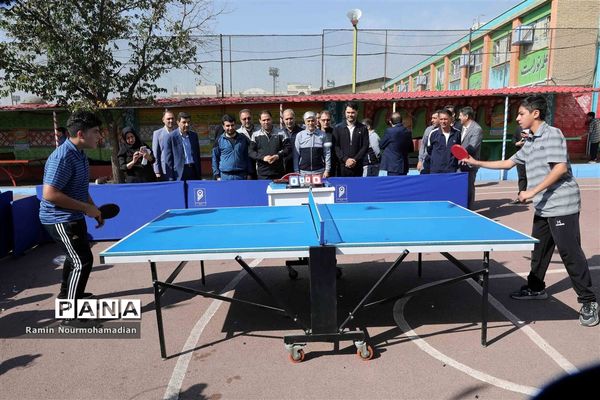 آیین آغاز مسابقات ورزشی دانش‌آموزان سراسر کشور به میزبانی آموزش و پرورش منطقه9 شهر تهران