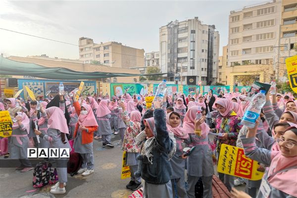 برگزاری پویش «طوفان آب» برای کمک به کودکان فلسطینی