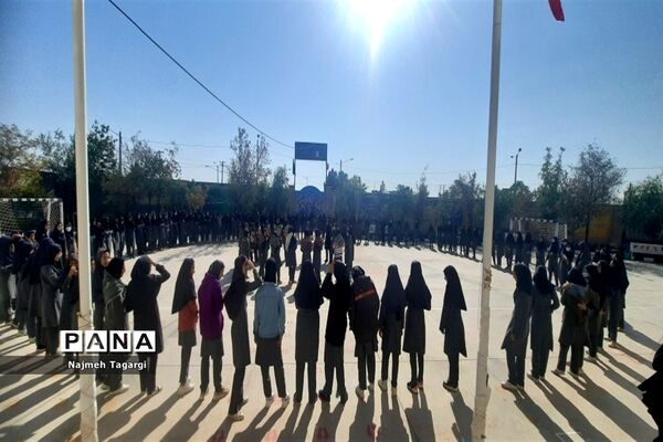 مراسم  محکوم کردن جنایات صهیونیستی در مدارس مه‌ولات